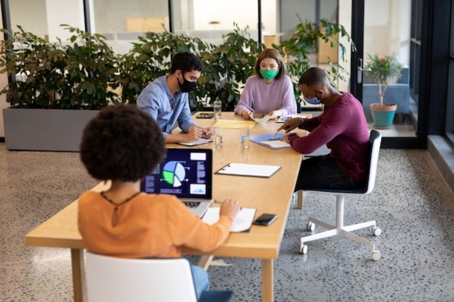 Coworking Space + Hybrid Work