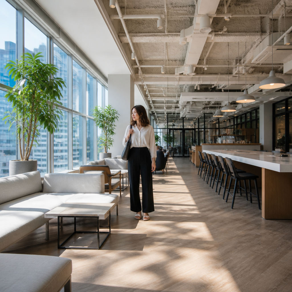 เปรียบเทียบ Coworking Space ที่เน้น Coworking Amenities สำหรับวัฒนธรรมการทำงานแบบไฮบริดในกรุงเทพ